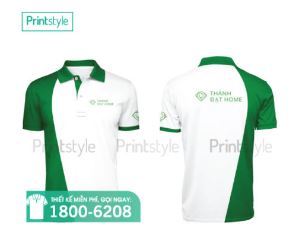 Áo đồng phục Thành Đạt Home - áo Thun Printstyle - Công Ty TNHH Thương Mại Và Dịch Vụ Printstyle